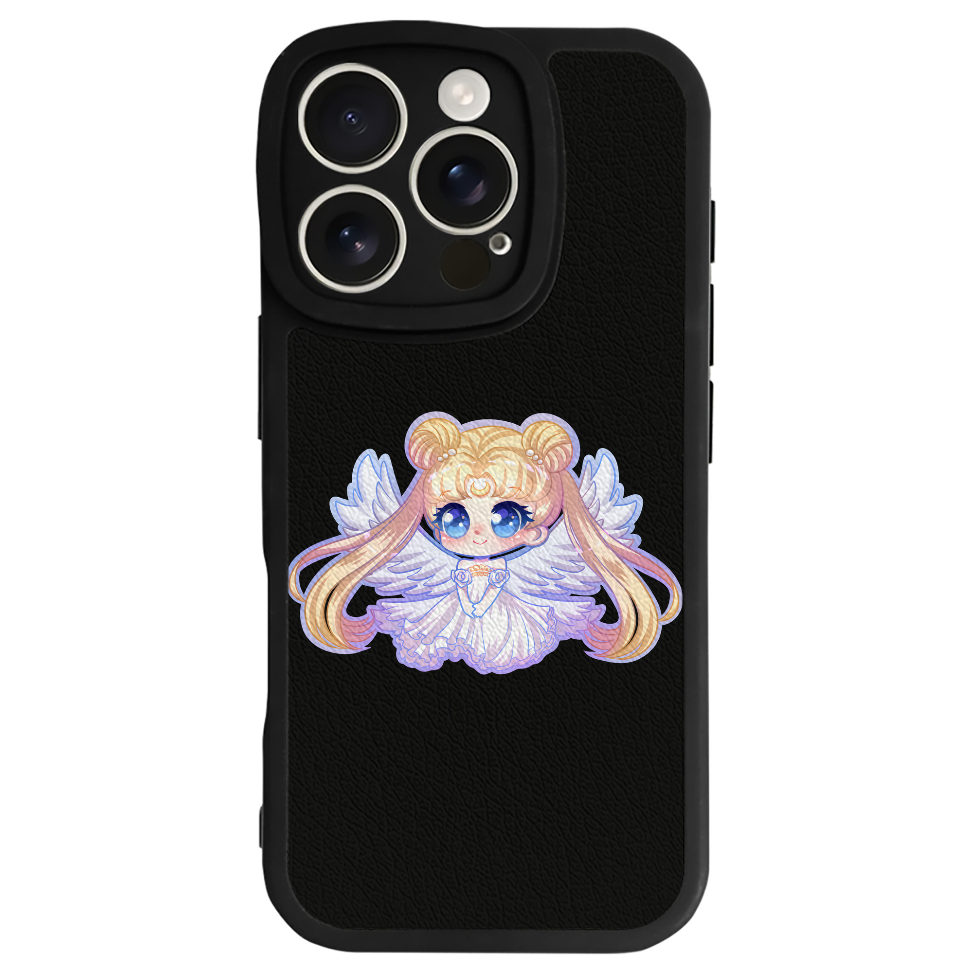 （画像用） 美少女戦士セーラームーン 愛野 美奈子 あいの みなこ Sailor Moon Aino Minako 【iPhone 16シリーズ対応】シリコンスマホケース（レザー調） 材質：シリコン